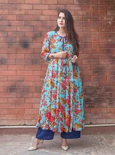 Floral Printed Kurti